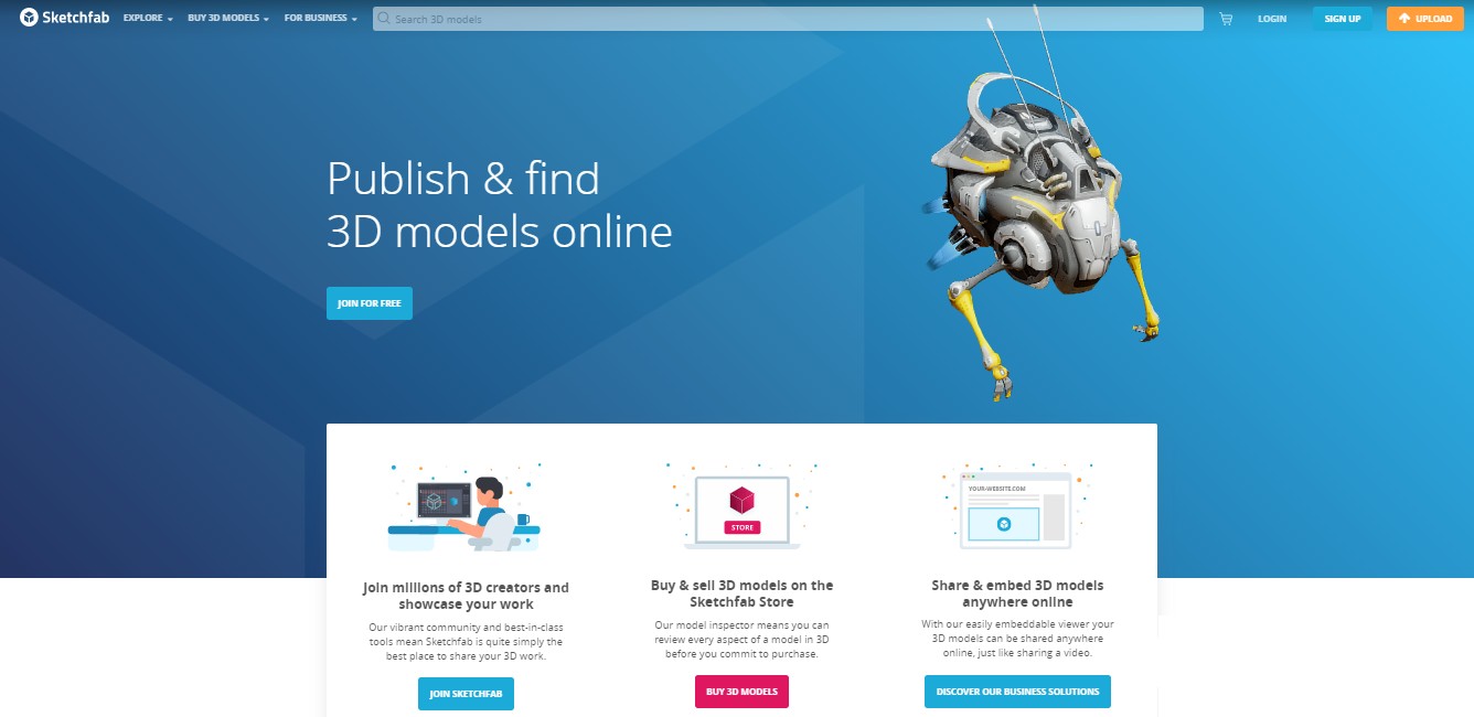 15 Melhores Sites Para Baixar Modelos 3D Grátis: Arquivos STL Free